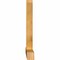 Ekena Millwork Portland Rough Sawn Timber Gable Bracket, Western Red Cedar, 84"W x 35"H x 4"D x 4"F, 10/12 Pitch GBW084X35X0404POR00RWR - alternate 3